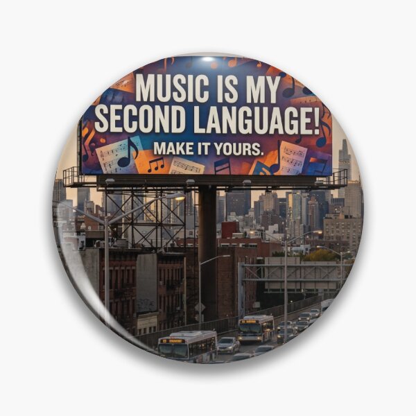 Item preview, Music Is My Second Language, Make It Yours designed and sold by GRAFFONYX.