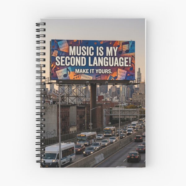 Item preview, Music Is My Second Language, Make It Yours designed and sold by GRAFFONYX.