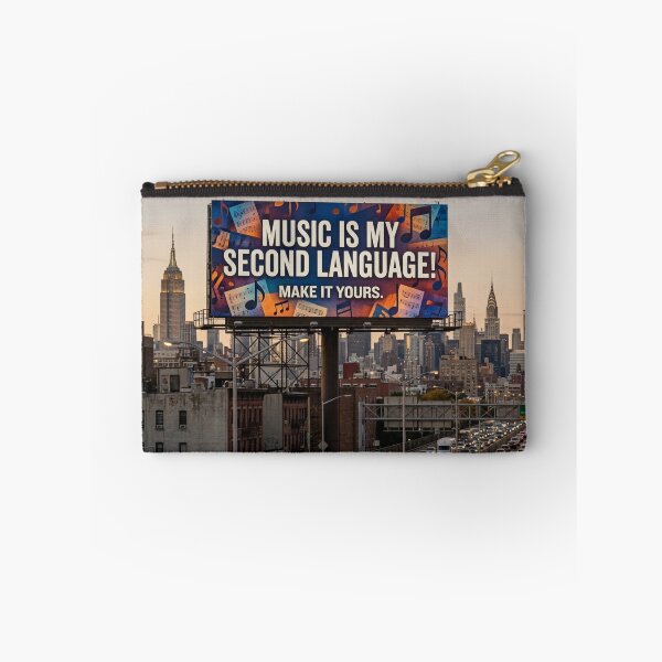 Item preview, Music Is My Second Language, Make It Yours designed and sold by GRAFFONYX.