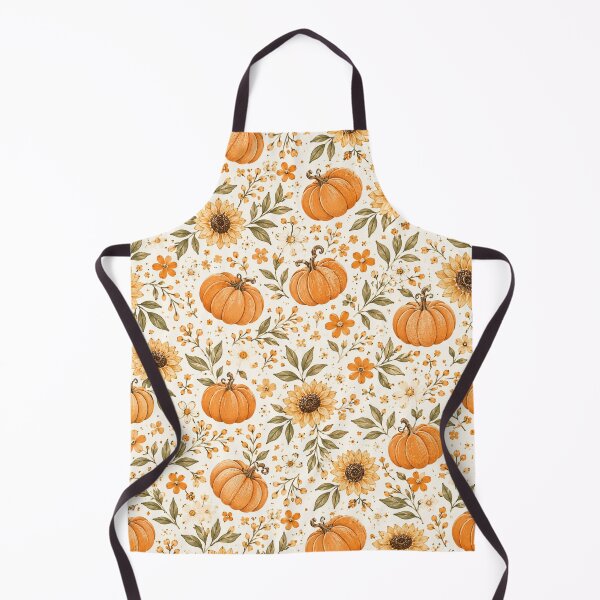 Item preview, Vintage Pumpkin Pattern Scrapbook Gift for mom or her | Rustic Sunflower Print Stationery Gift for students or teachers | Cozy Autumn Floral Design Gift for girls | Botanical Thanksgiving Pattern Gift designed and sold by VivaFy.