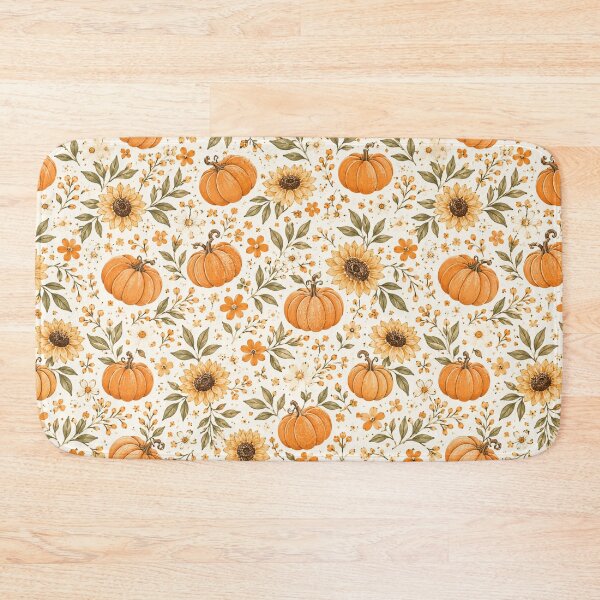 Item preview, Vintage Pumpkin Pattern Scrapbook Gift for mom or her | Rustic Sunflower Print Stationery Gift for students or teachers | Cozy Autumn Floral Design Gift for girls | Botanical Thanksgiving Pattern Gift designed and sold by VivaFy.