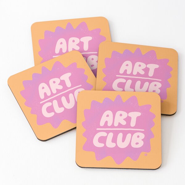 Item preview, Art Club Badge (Purple) designed and sold by yellowflowerhut.