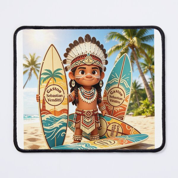 Item preview, Tribal spirit of Caribbean surfing designed and sold by tanov.