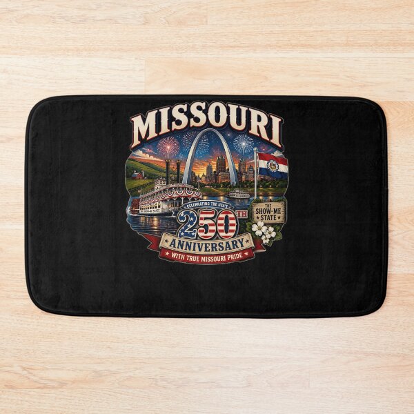 Item preview, Missouri 250th Anniversary Show-Me State Pride designed and sold by No Limits T-Shirts.
