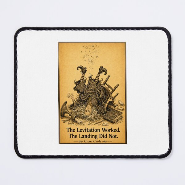 Item preview, Crone Cards - The Levitation Worked. The Landing Did Not. designed and sold by Kay Mhor Studio.