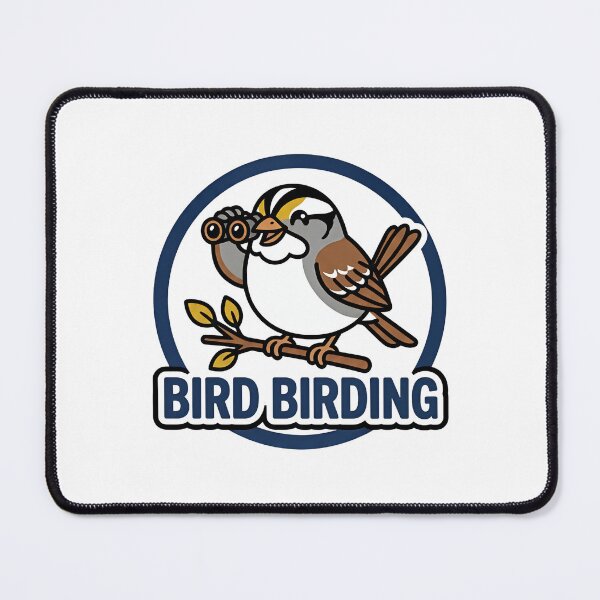 Item preview, Bird Birding White-Throated Sparrow designed and sold by Wild Creative Art.
