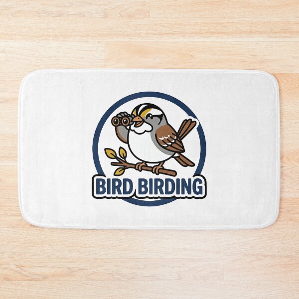 Item preview, Bird Birding White-Throated Sparrow designed and sold by Wild Creative Art.