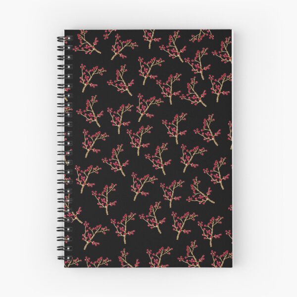 Item preview, Elegant Red Berry Botanical Pattern | color 2 designed and sold by Asmaa Abdul-Azim.