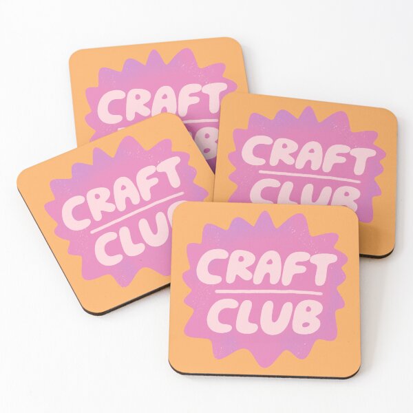 Item preview, Craft Club Badge (Purple) designed and sold by yellowflowerhut.