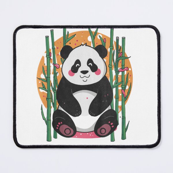 Item preview, Cute Giant Panda Bamboo Nature Art designed and sold by aminomen.