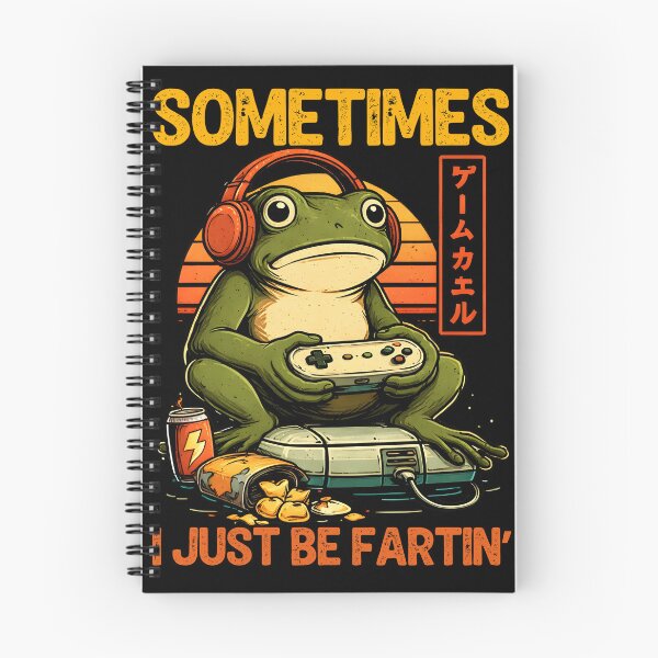 Item preview, Funny Gamer Frog - Sometimes I Just Be Fartin' designed and sold by legendaryskins.