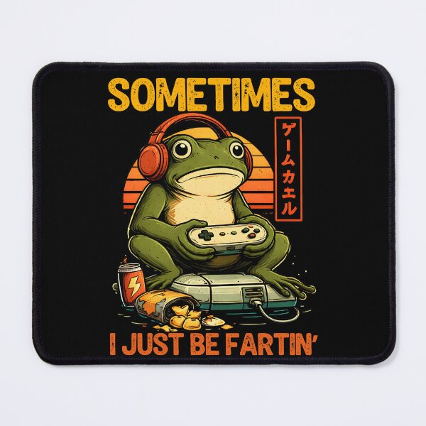 Item preview, Funny Gamer Frog - Sometimes I Just Be Fartin' designed and sold by legendaryskins.