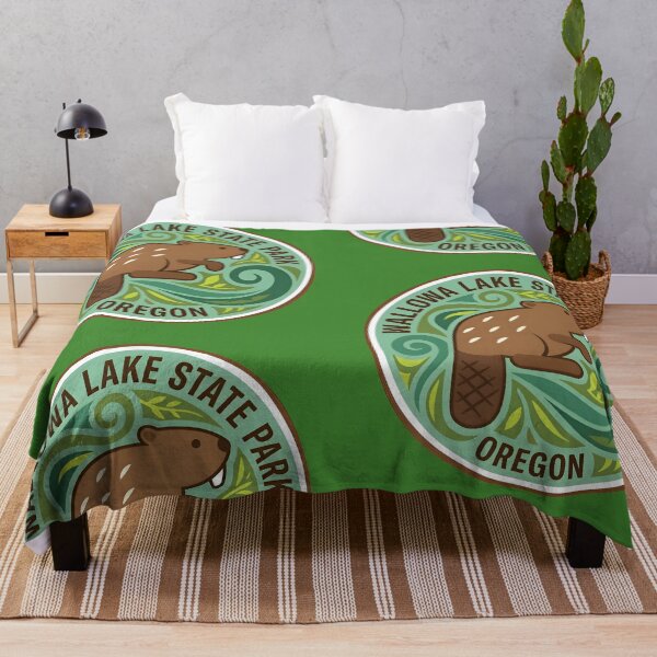 Item preview, Wallowa Lake State Park designed and sold by Broken Antler Designs .
