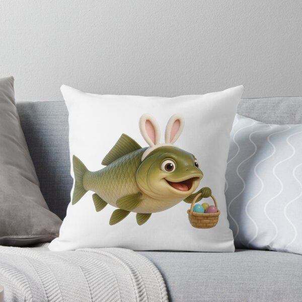 Item preview, Easter Grass Carp designed and sold by Sillytoe.