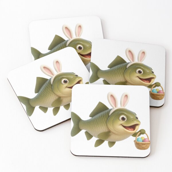 Item preview, Easter Grass Carp designed and sold by Sillytoe.