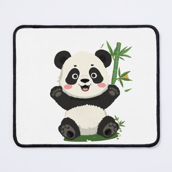 Item preview, Cute Giant Panda Bamboo Nature Art designed and sold by aminomen.