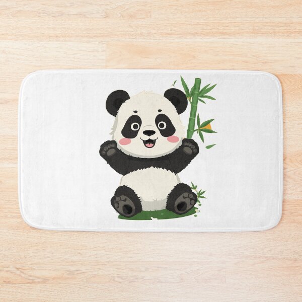 Item preview, Cute Giant Panda Bamboo Nature Art designed and sold by aminomen.