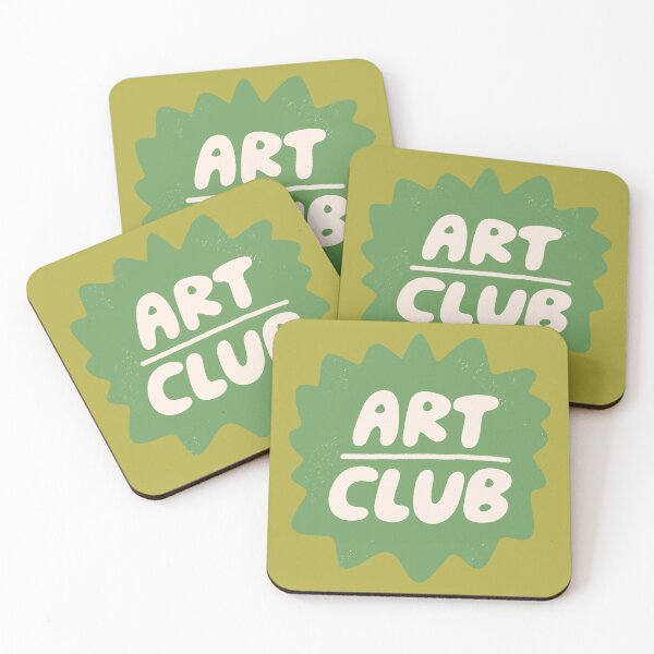 Item preview, Art Club Badge (Green) designed and sold by yellowflowerhut.