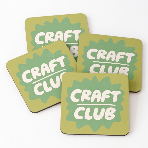 Item preview, Craft Club Badge (Green) designed and sold by yellowflowerhut.