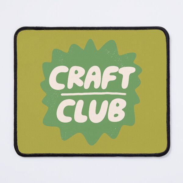 Item preview, Craft Club Badge (Green) designed and sold by yellowflowerhut.