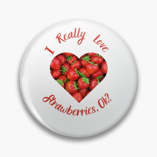 Item preview, I Really Love Strawberries, Ok? T-shirt Gifts Fruit Lovers designed and sold by ZemVibe.