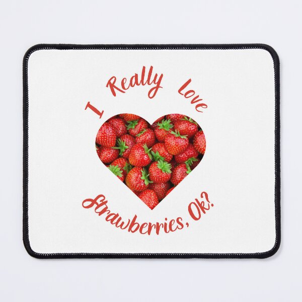 Item preview, I Really Love Strawberries, Ok? T-shirt Gifts Fruit Lovers designed and sold by ZemVibe.