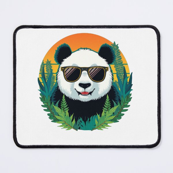 Item preview, Cute Giant Panda Bamboo Nature Art designed and sold by aminomen.