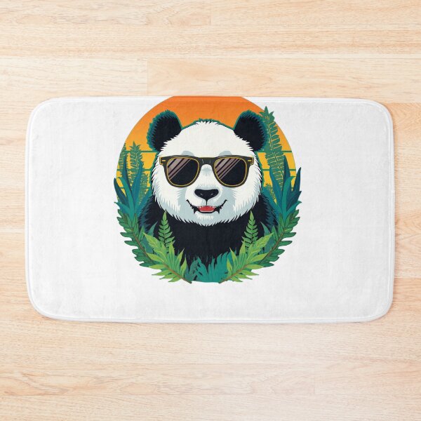 Item preview, Cute Giant Panda Bamboo Nature Art designed and sold by aminomen.