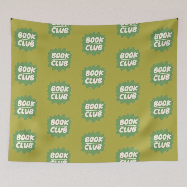 Item preview, Book Club Badge (Green) designed and sold by yellowflowerhut.