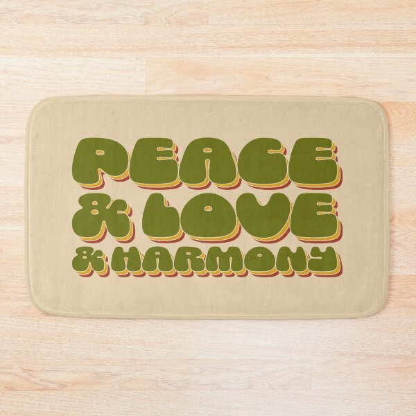 Item preview, Peace & Love & Harmony - Olive designed and sold by sillyjess.