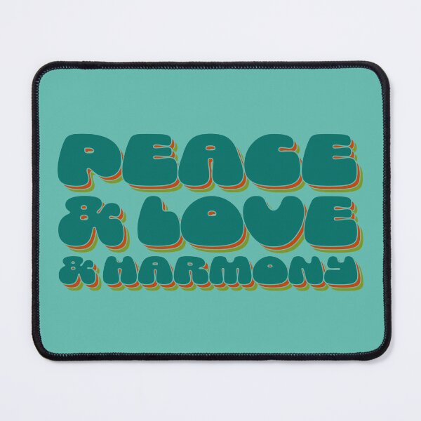 Item preview, Peace & Love & Harmony - Peacock designed and sold by sillyjess.