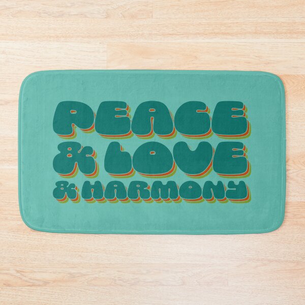Item preview, Peace & Love & Harmony - Peacock designed and sold by sillyjess.