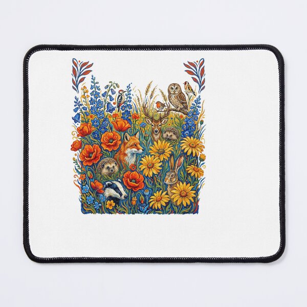 Item preview, Woodland Wildlife Flowers Beautiful designed and sold by TeeARTHY.