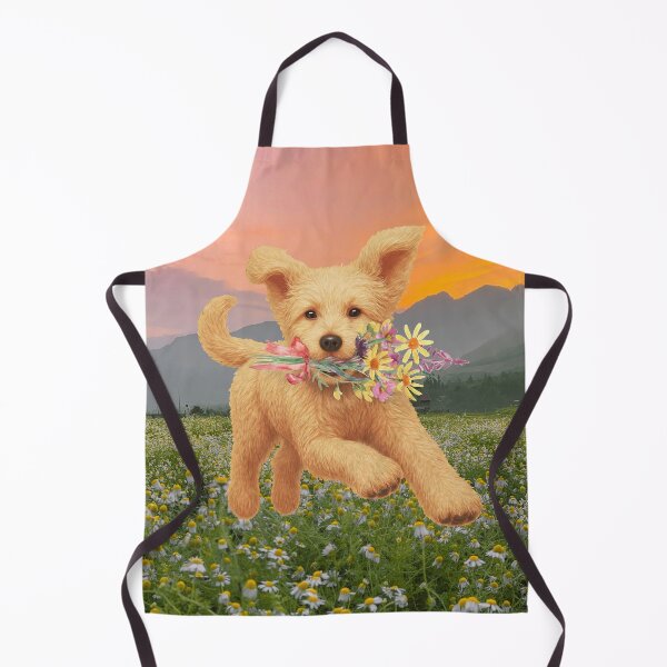Item preview, Doodle Daisy with flower bouquet at sunset designed and sold by Doodles Down South.
