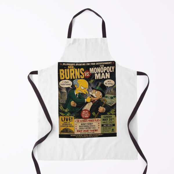 Item preview, Mr. Burns vs Monopoly Man designed and sold by BronxArtist.