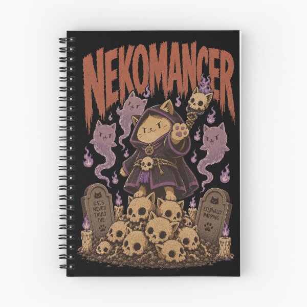 Item preview, Nekomancer Retro Cute designed and sold by WitchoftheHood.