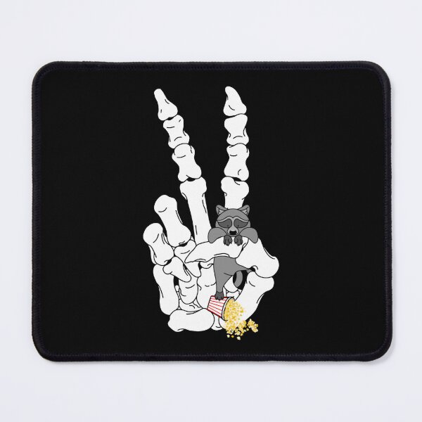 Item preview, Skeleton Peace Sign Raccoon designed and sold by DevinCoonsMerch.