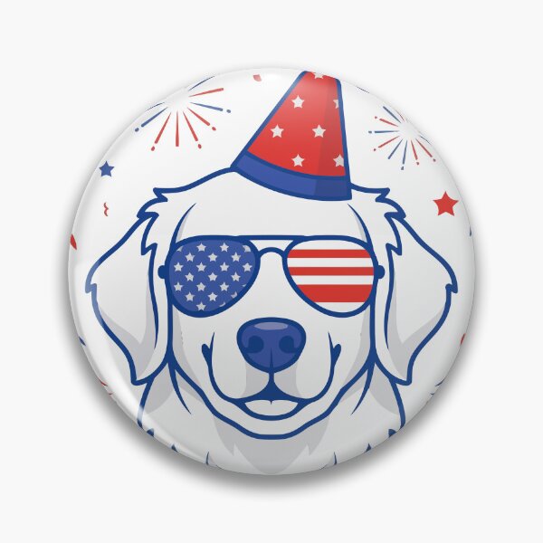 Item preview, Funny Patriotic Dog 4th Of July designed and sold by xmoudx.