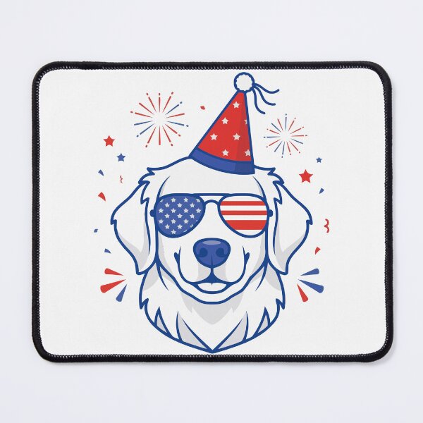 Item preview, Funny Patriotic Dog 4th Of July designed and sold by xmoudx.