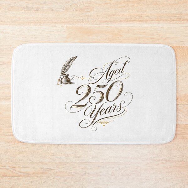 Item preview, 250th Anniversary Vintage Quill Elegant Calligraphy Script designed and sold by chattsuede.
