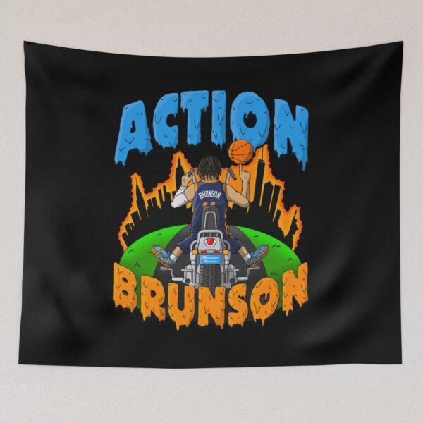Item preview, Jalen Brunson "Action Brunson" designed and sold by Soceitiz.