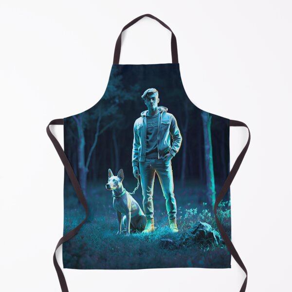 Item preview, Neon Forest Guardian Anime 3D Art with Loyal Dog designed and sold by DervoTeck2767.