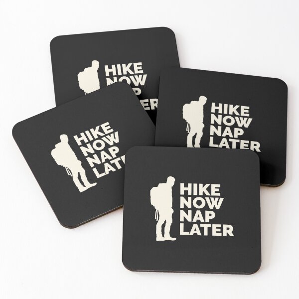 Item preview, Hike Now Nap Later designed and sold by SarcasticTeez.