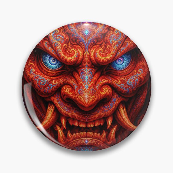 Item preview, Fractal Oni Demon designed and sold by Newstreams.