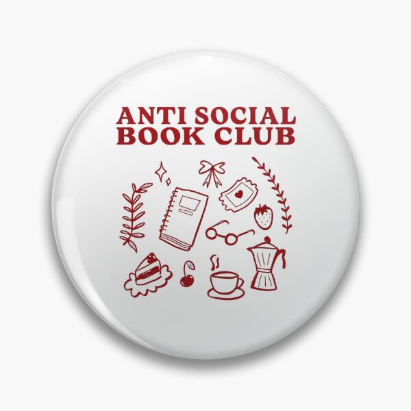 Item preview, Anti Social Book Club designed and sold by BurunaMD.