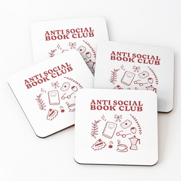 Item preview, Anti Social Book Club designed and sold by BurunaMD.