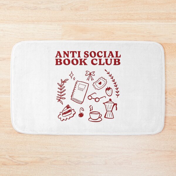 Item preview, Anti Social Book Club designed and sold by BurunaMD.