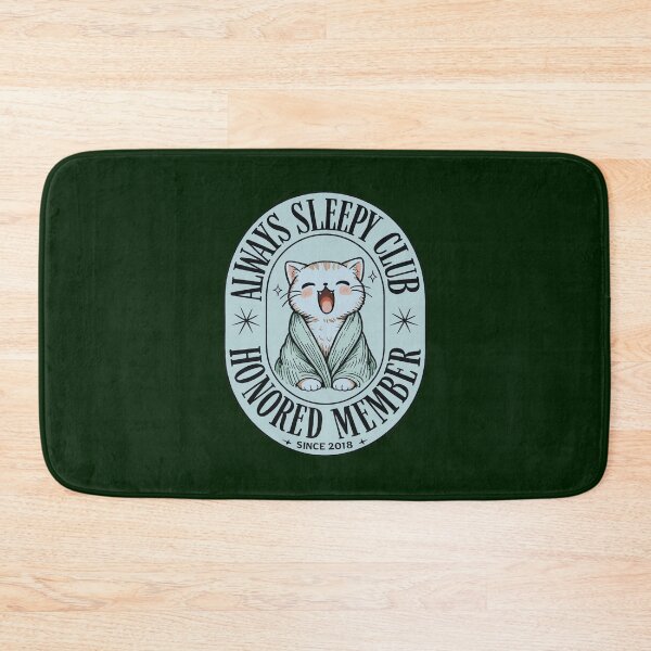 Item preview, Always Sleepy Club designed and sold by BurunaMD.