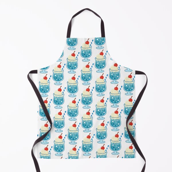 Item preview, Retro Japanese Cafe Blue Hawaii Cream Soda designed and sold by Anne97s.