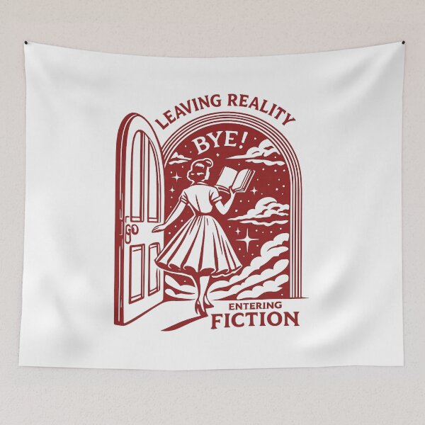 Item preview, Leaving Reality Entering Fiction Bye! designed and sold by BurunaMD.
